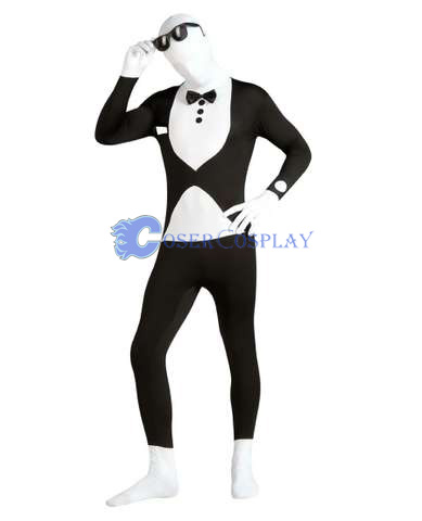 Gentleman Tuxedo Morphsuit Zentai